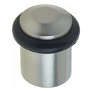 Burlington - Chamfered Top Floor Mounted Doorstop - Satin Nickel - BUR961SN - Choice Handles