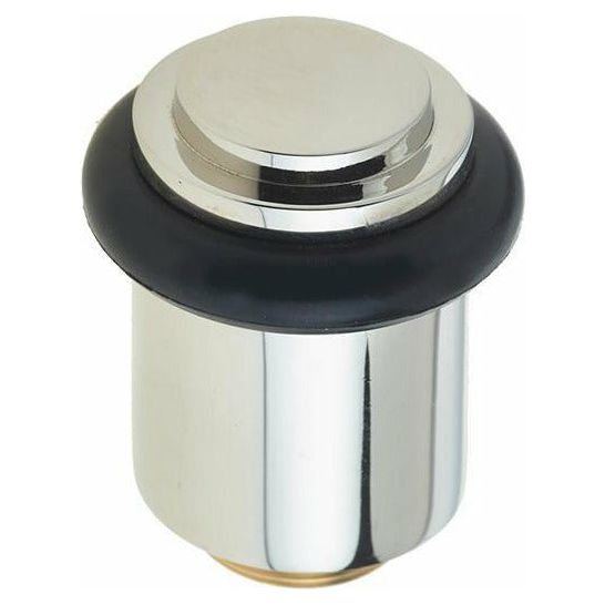 Burlington - Stepped Top Floor Mounted Doorstop - Polished Nickel - BUR962PN - Choice Handles