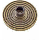 Burlington - Matching Wall Mounted Door Stop - Antique Brass - BUR970AB - Choice Handles