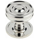 Burlington Bloomsbury 40mm Cupboard Knob - Polished Nickel - BUR111PN - Choice Handles