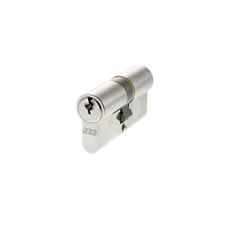 AGB Euro Profile 5 Pin Double Cylinder 35-35mm (70mm) - Polished Chrome - C603303030 - Choice Handles