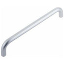 Frelan - D Shaped 19mm Pull Handles 300mm,  Bolt Through  - Satin Anodized Aluminium - SAA152 - Choice Handles
