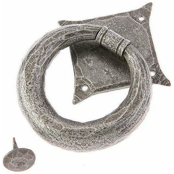 Valley Forge Ring Door Knocker - Pewter - VF7 - Choice Handles