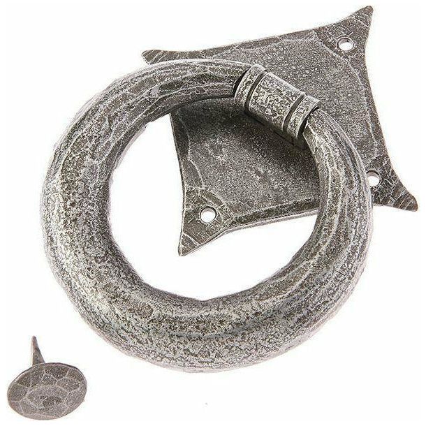 Valley Forge Ring Door Knocker - Pewter - VF7 - Choice Handles