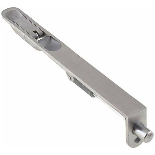 Frelan - Radius Lever Action Flush Bolt 200 x 20mm - Satin Stainless Steel - JSS51R - Choice Handles