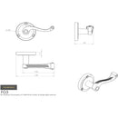 Carlisle Brass - Georgian Lever on Round Rose - Polished Brass - FG3 - Choice Handles