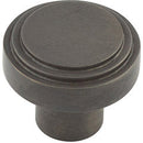 Hoxton Cropley 30mm Cupboard Knob - Dark Bronze - HOX1030DB - Choice Handles