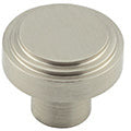 Hoxton Cropley 30mm Cupboard Knob - Satin Nickel - HOX1030SN - Choice Handles
