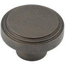Hoxton Cropley 40mm Cupboard Knob - Dark Bronze - HOX1040DB - Choice Handles