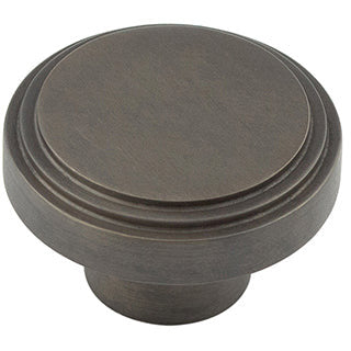 Hoxton Cropley 40mm Cupboard Knob - Dark Bronze - HOX1040DB - Choice Handles