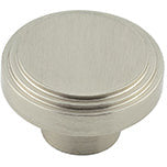 Hoxton Cropley 40mm Cupboard Knob - Satin Nickel - HOX1040SN - Choice Handles