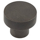 Hoxton Wenlock 30mm Knurled Cupboard Knob - Dark Bronze - HOX130DB - Choice Handles