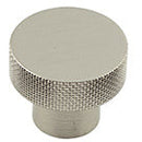 Hoxton Wenlock 30mm Knurled Cupboard Knob - Satin Nickel - HOX130SN - Choice Handles