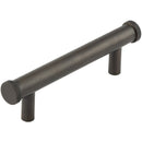 Hoxton Wenlock 96mm Knurled End Cap Cabinet Handle - Dark Bronze - HOX150DB - Choice Handles