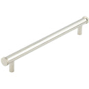 Hoxton Wenlock 224mm Knurled End Cap Cabinet Handle - Polished Nickel - HOX160PN - Choice Handles