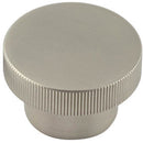 Hoxton Thaxted 40mm Knurled Cupboard Knob - Satin Nickel - HOX240SN - Choice Handles