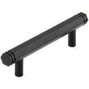 Hoxton Nile 96mm Hex Cabinet Pull Handle - Matt Black - HOX350MB - Choice Handles