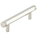 Hoxton Nile 96mm Hex Cabinet Pull Handle - Polished Nickel - HOX350PN - Choice Handles