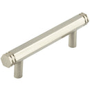 Hoxton Nile 96mm Hex Cabinet Pull Handle - Satin Nickel - HOX350SN - Choice Handles