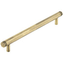 Hoxton Nile 224mm Hex Cabinet Pull Handle - Antique Brass - HOX360AB - Choice Handles
