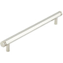 Hoxton Nile 224mm Hex Cabinet Pull Handle - Polished Nickel - HOX360PN - Choice Handles