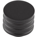 Hoxton Sturt 30mm Grooved Cupboard Knob - Matt Black - HOX430MB - Choice Handles