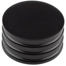 Hoxton Sturt 40mm Grooved Cupboard Knob - Matt Black - HOX440MB - Choice Handles