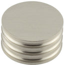 Hoxton Sturt 40mm Grooved Cupboard Knob - Satin Nickel - HOX440SN - Choice Handles