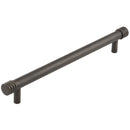 Hoxton Sturt 224mm Grooved Cabinet Pull Handle - Dark Bronze - HOX460DB - Choice Handles