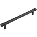 Hoxton Sturt 224mm Grooved Cabinet Pull Handle - Matt Black - HOX460MB - Choice Handles