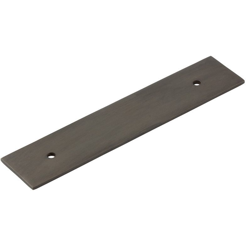 Hoxton Fanshaw 140x30mm Backplate for Cabinet Handles with 96mm Ctrs - Dark Bronze - HOX5050DB - Choice Handles