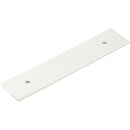 Hoxton Fanshaw 140x30mm Backplate for Cabinet Handles with 96mm Ctrs - Polished Nickel - HOX5050PN - Choice Handles