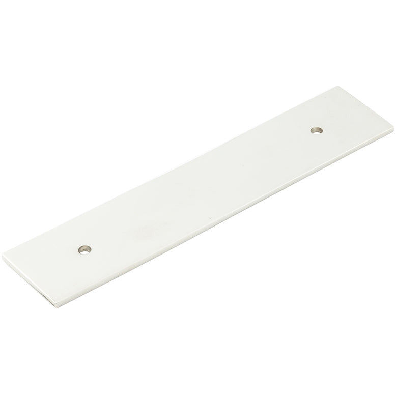 Hoxton Fanshaw 140x30mm Backplate for Cabinet Handles with 96mm Ctrs - Polished Nickel - HOX5050PN - Choice Handles