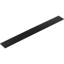 Hoxton Fanshaw 268x30mm Backplate for Cabinet Handles with 224mm Ctrs - Matt Black - HOX5060MB - Choice Handles