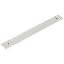 Hoxton Fanshaw 268x30mm Backplate for Cabinet Handles with 224mm Ctrs - Satin Nickel - HOX5060SN - Choice Handles