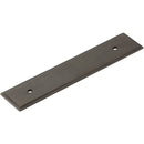 Hoxton Rushton 140x30mm Backplate for Cabinet Handles with 96mm Ctrs - Dark Bronze - HOX6050DB - Choice Handles