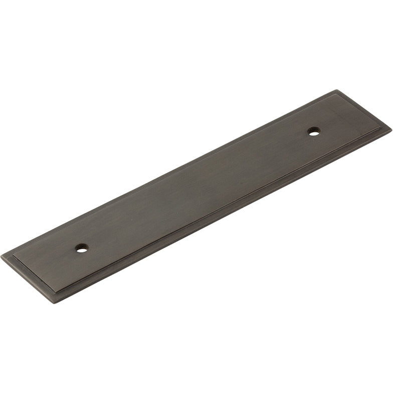 Hoxton Rushton 140x30mm Backplate for Cabinet Handles with 96mm Ctrs - Dark Bronze - HOX6050DB - Choice Handles