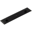 Hoxton Rushton 140x30mm Backplate for Cabinet Knobs - Matt Black - HOX6090MB - Choice Handles