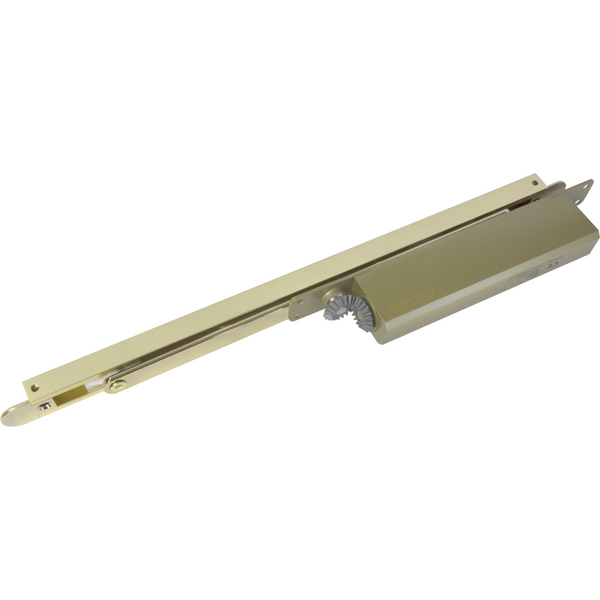 Rutland® ITS.11205.2.5.PVD  - EN 2-5 Concealed Cam Action Door Closer - PVD Polished Brass - Choice Handles