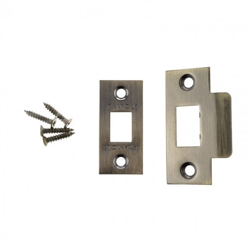 Atlantic Latch Face Plate Kit - Antique Brass - ALFPAB - Choice Handles