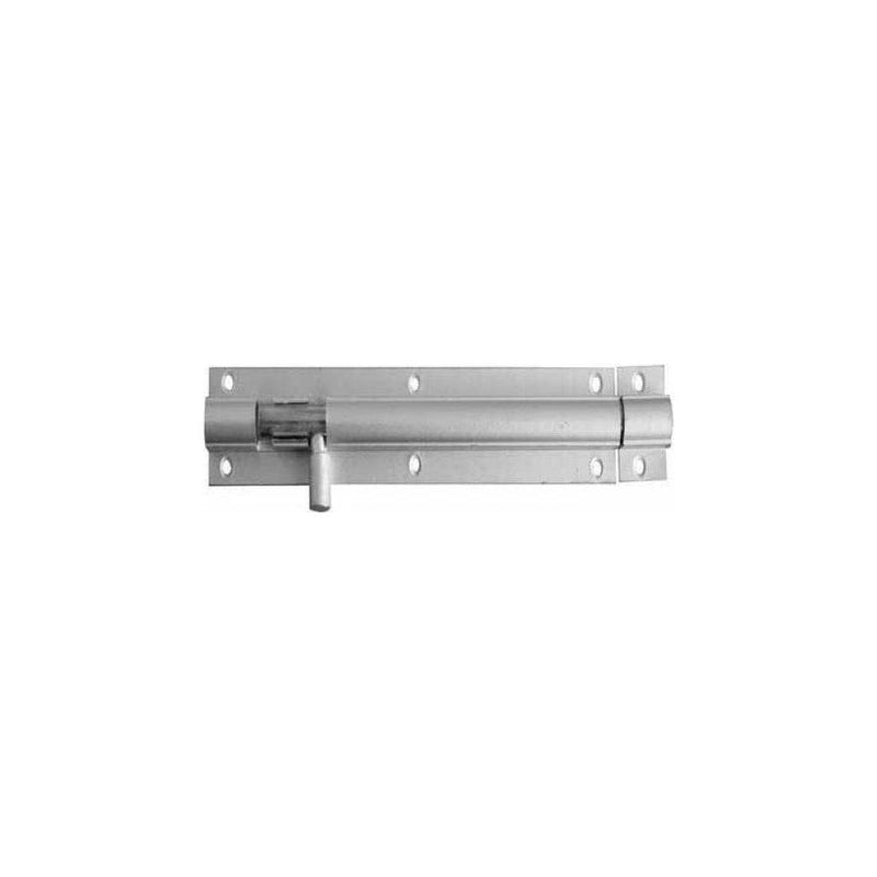 Frelan - Straight Aluminium Barrel Bolt  75mm X 25mm - Satin Anodised Aluminium - J1001SD - Choice Handles