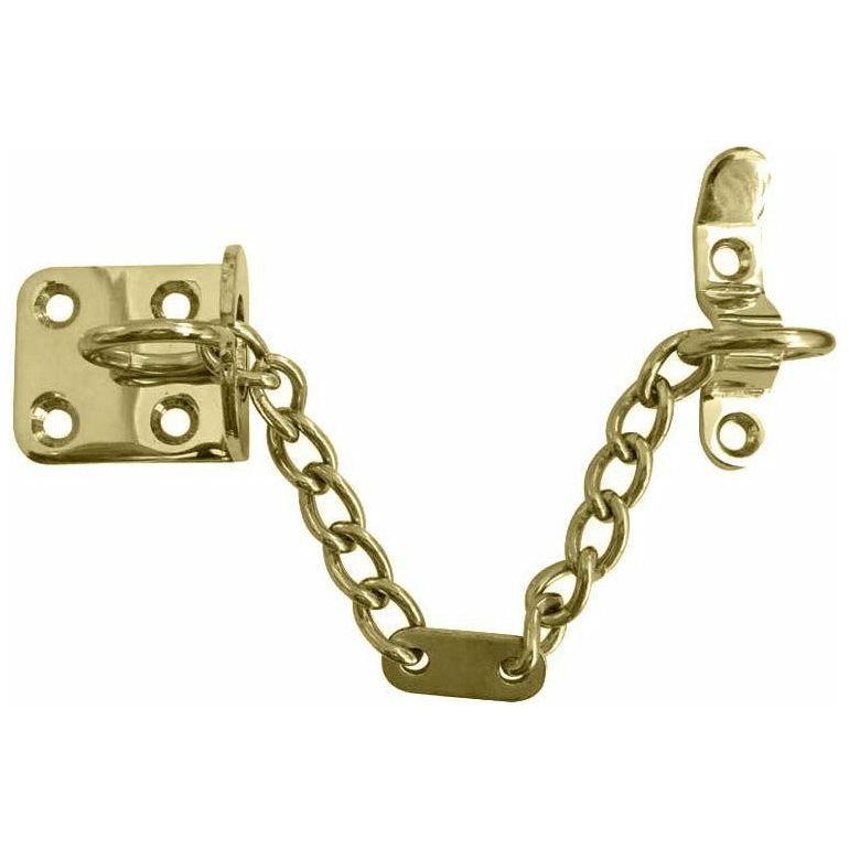 Frelan - Security Door Chain - Polished Brass - J3002PB - Choice Handles