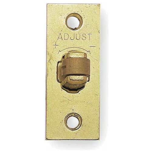 Frelan - Adjustable Rollerbolt Catch With Brass Roller - Polished Brass - J8072PB - Choice Handles