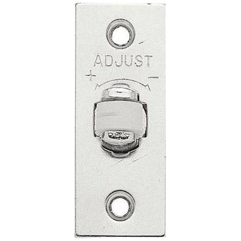 Frelan - Adjustable Rollerbolt Catch With Brass Roller - Polished Chrome - J8075PC - Choice Handles