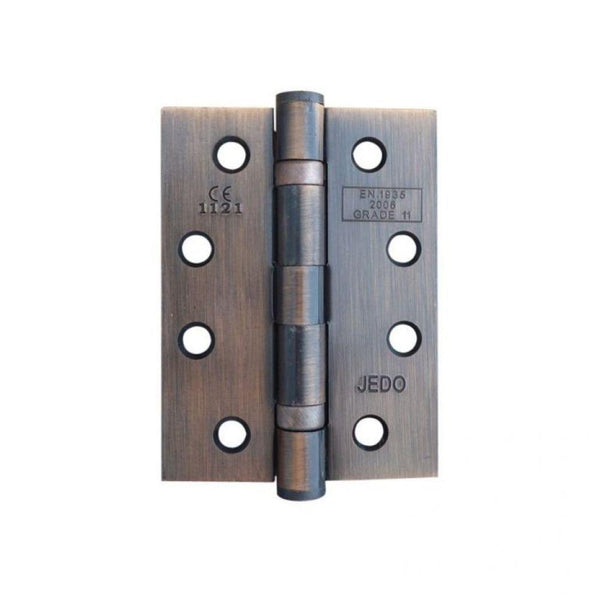 Frelan -  Ball Bearing Hinges 102 X 76 X 3mm Grade 11 Fire Rated Stainless Steel  - Bronze - J8500BR (Pair) - Choice Handles