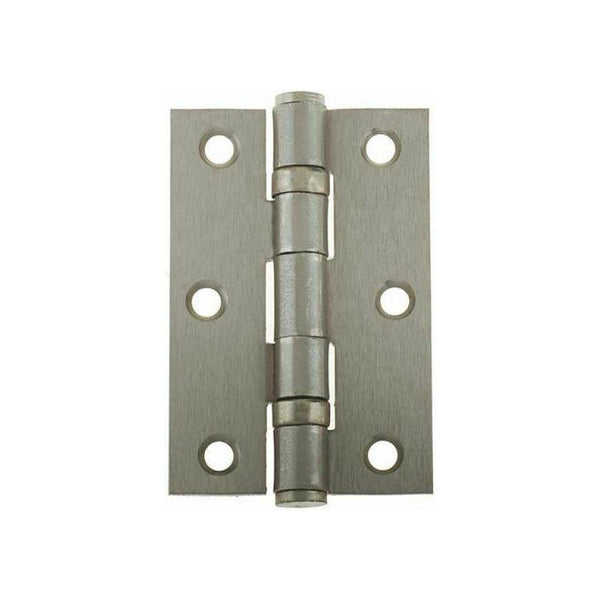 Frelan -  Steel Ball Bearing Hinge 3inch 76x50x2mm - Satin Nickel - J8502SC - (Pair) - Choice Handles