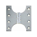 102 x 124 x 4mm Crown Parliament Projection Hinges - Polished Chrome - J9009C5PC - Choice Handles