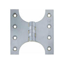 102 x 124 x 4mm Crown Parliament Projection Hinges - Satin Chrome - J9009C5SC - Choice Handles