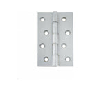 Frelan - Double Phosphor Bronze Washered Hinge, 102 x 67 x 3.5mm - Satin Chrome - J9311SC - (Pair) - Choice Handles