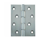 Frelan - Double Phosphor Bronze Washered Hinge, 102 x 76 x 4mm - Satin Chrome - J9312SC- (Pair) - Choice Handles